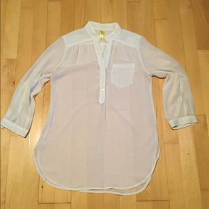 Cream colored blouse